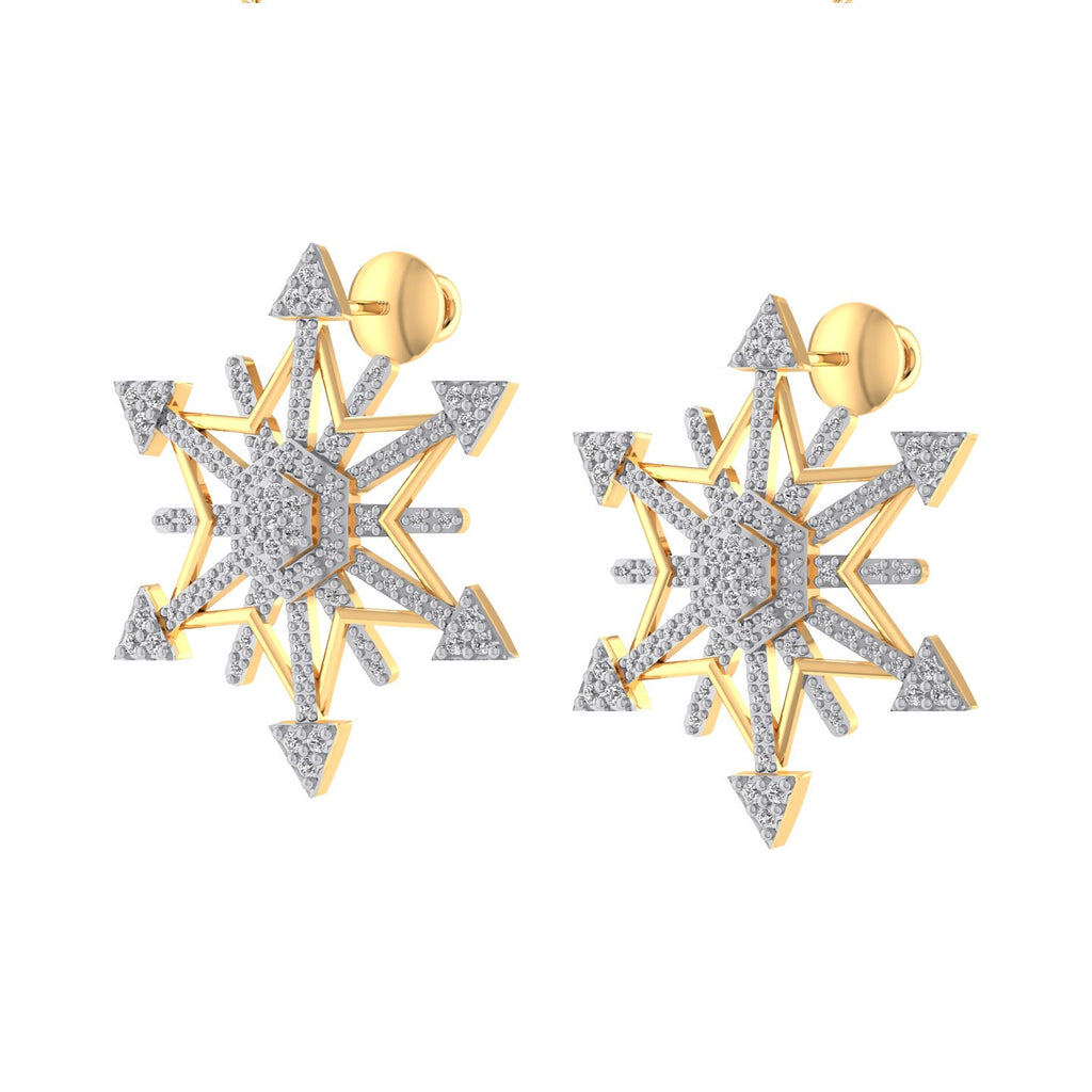 Snowflake Earring