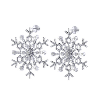 Snowflake Earring