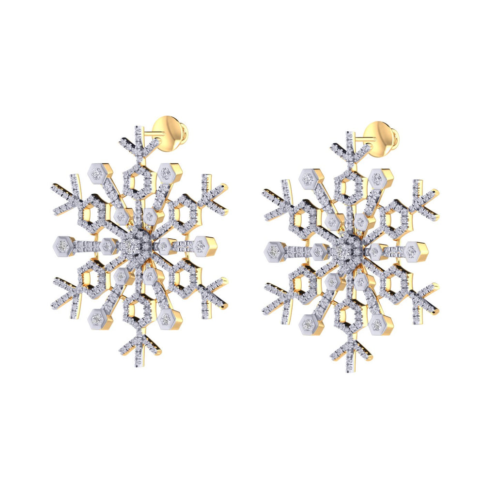 Snowflake Earring