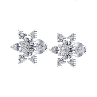 Snowflake Earring